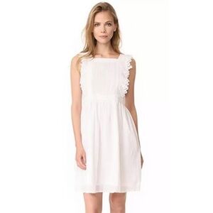 Dra Los Angeles Cotton White Summer Dress XS